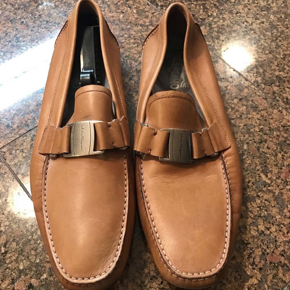Men’s Ferragamo Leather Shoes